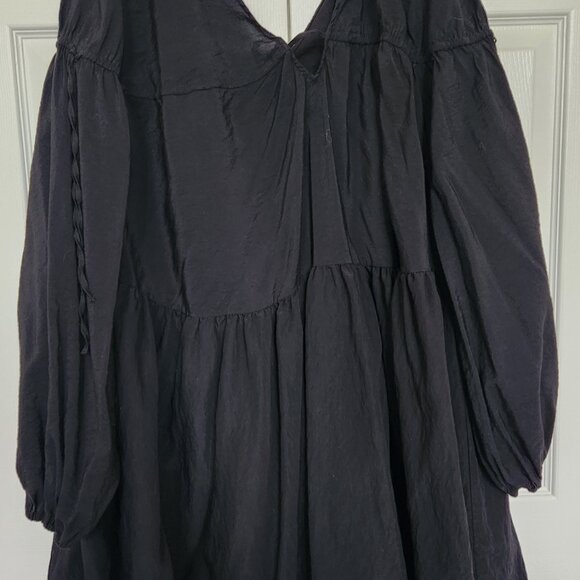 Eloquii Shirred Mini Dress - Picture 4 of 4